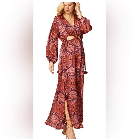 MISA Los Angeles Kasia Dress Septima Tapestry - Picture 3 of 7